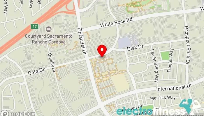 map of Anytime Fitness Gym, Fitness center, Personal trainer, Physical fitness program, Weightlifting area, Women's personal trainer in Rancho Cordova
