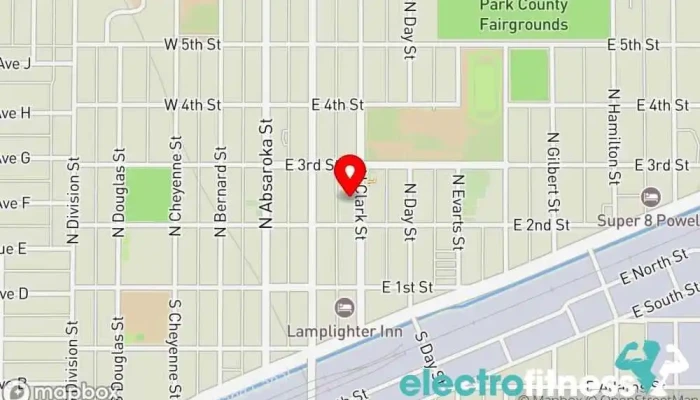 map of Anytime Fitness Gym, Fitness center, Personal trainer, Physical fitness program, Weightlifting area, Women's personal trainer in Powell