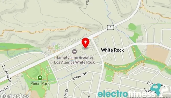 map of Anytime Fitness Gym in White Rock