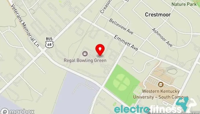 map of Arumaru Martial Arts Center Martial arts school in Bowling Green