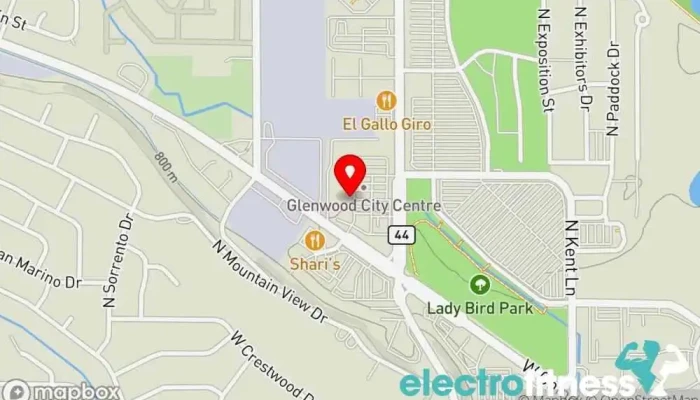 map of Asana Climbing Gym Rock climbing gym, Gym in Garden City