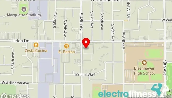 map of Asclepius Fitness And Recovery Sports massage therapist, Massage therapist, Personal trainer in Yakima