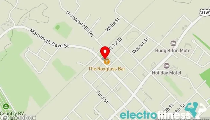 map of Asha Yoga Yoga studio, Art gallery, Book store, Gift shop, Plant nursery in Cave City