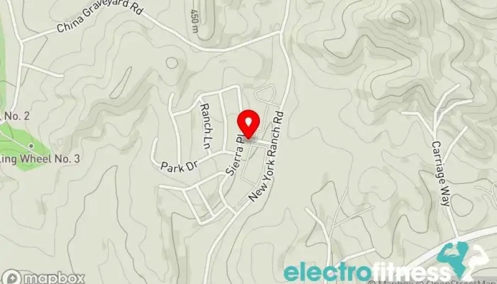 map of At Home Fitness Training Physical fitness program, Gym, Health consultant, Personal trainer in Jackson