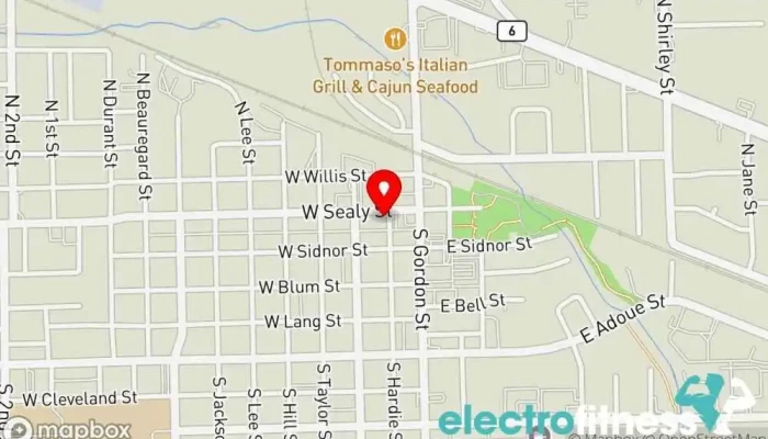 map of B Infused Wellness Space Pregnancy care center, Wellness center, Yoga studio in Alvin