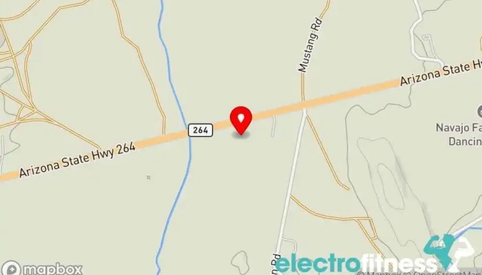 map of Baboo's Fitness Physical fitness program in Window Rock