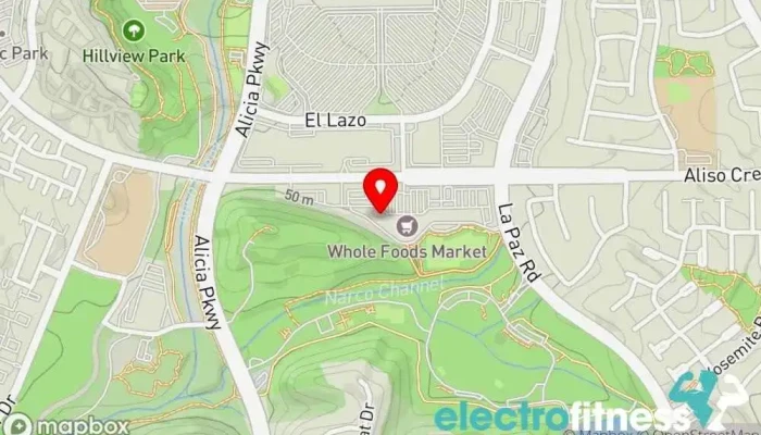 map of barre3 Gym in Laguna Niguel