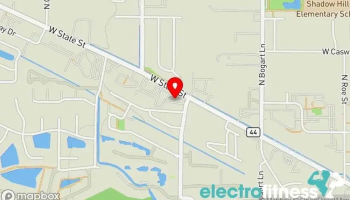 map of Be. PILATES & FITNESS Pilates studio in Garden City