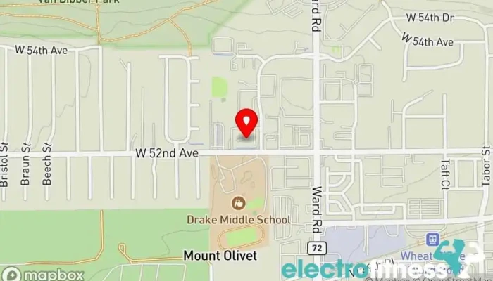 map of Be Your Best You Fitness Fitness center in Arvada