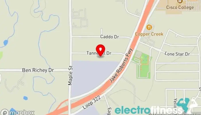 map of Beamers Gymnastics Gymnastics center in Abilene