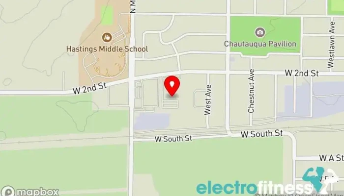 map of Beauty and the Beast Fitness Center Physical fitness program, Fitness center, Gym in Hastings
