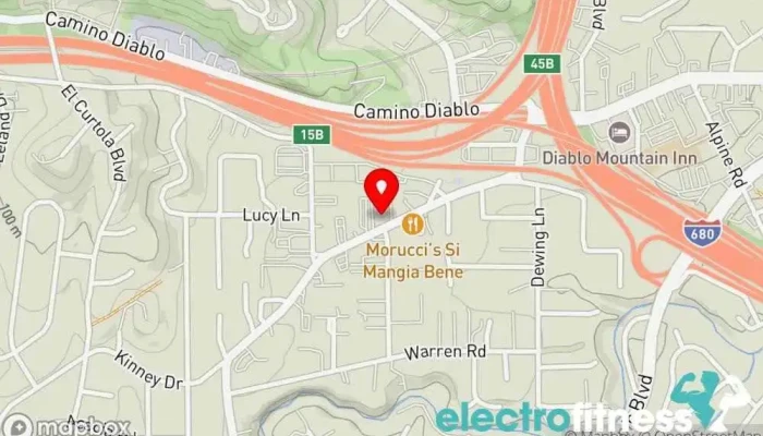 map of Belly Dance! Studio Dance school, Dance company, Fitness center, Wellness center, Yoga instructor, Yoga studio in Walnut Creek