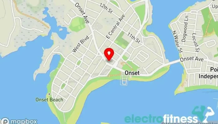 map of BETH MCLACKLAN YOGA Yoga studio in Onset