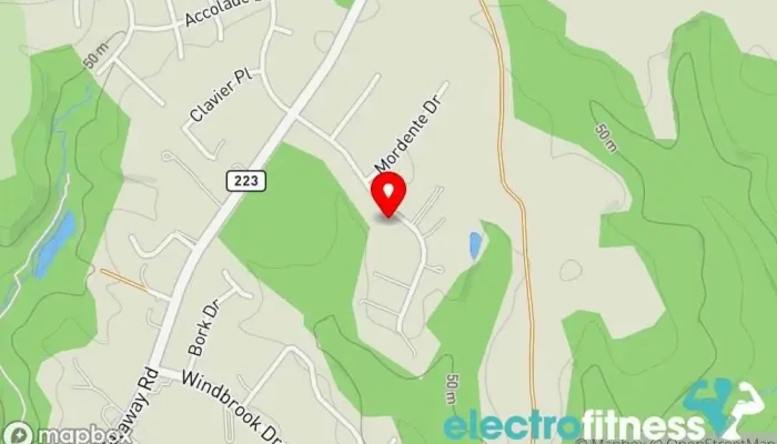 map of Better Body Fitness Fitness center in Clinton