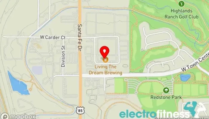 map of Beyond Fitness and Performance Gym, Fitness center, Personal trainer in Highlands Ranch
