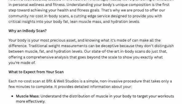 Bfit Well Annex By Owner - Anchorage