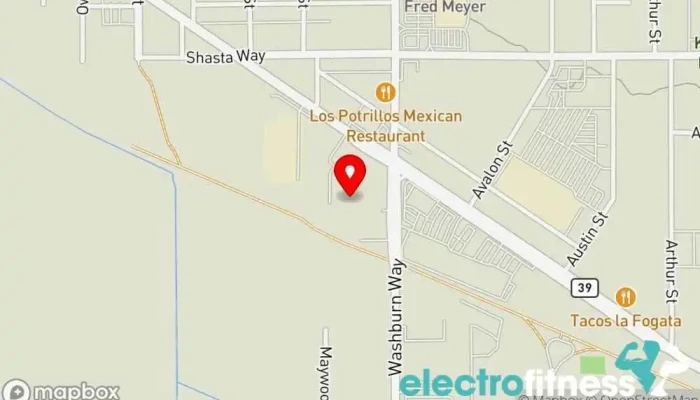map of Bi-Mart Membership Discount Stores Discount store in Klamath Falls
