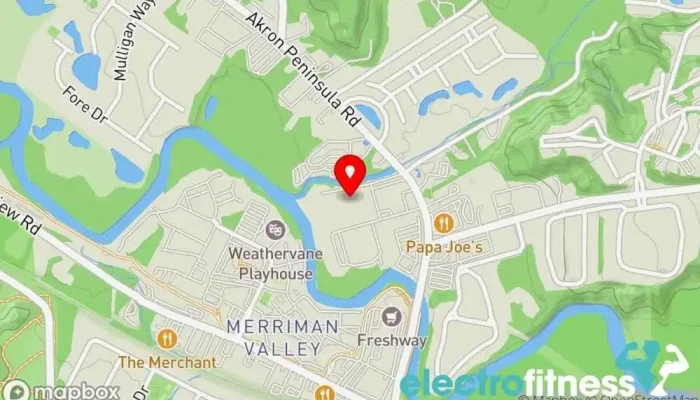 map of Big Tree Fitness Personal trainer, Gym in Akron