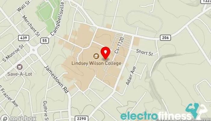 map of Biggers Sport Center Gymnastics center in Columbia