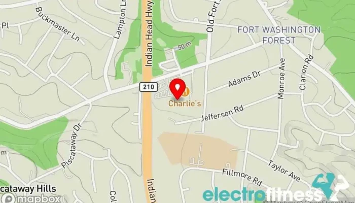 map of Black Belt Academy Martial arts school, Children's camp, Karate school, Taekwondo school in Fort Washington