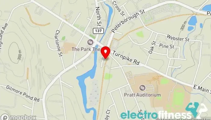 map of Blue Star Fitness Physical fitness program, Personal trainer in Jaffrey