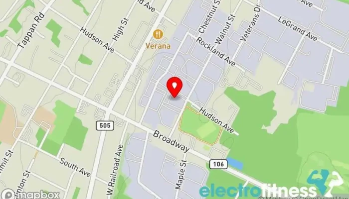 map of Body Chemistry Fitness Center Fitness center, Physical fitness program in Norwood