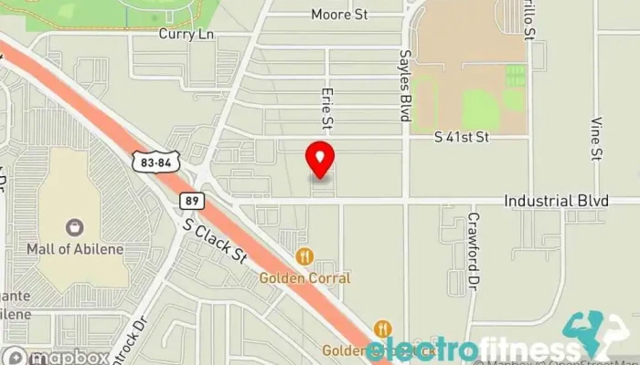 map of BODY WORX Physical Therapy & Performance Physical therapy clinic, Personal trainer, Sports medicine clinic in Abilene