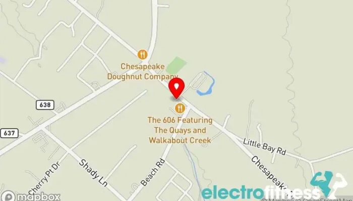 map of BodyFit Gym in White Stone