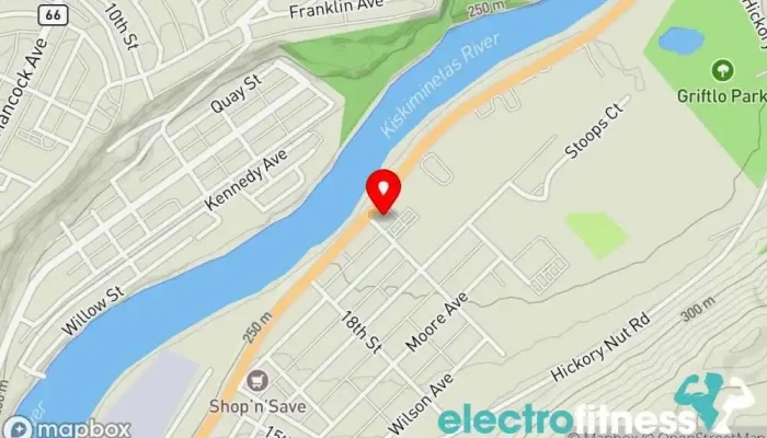 map of BodyGenesis Fitness center in North Apollo