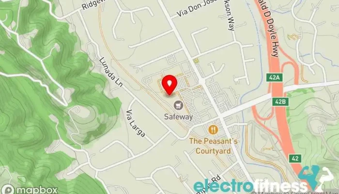 map of BODYROK Alamo- Pilates Fitness center in Alamo
