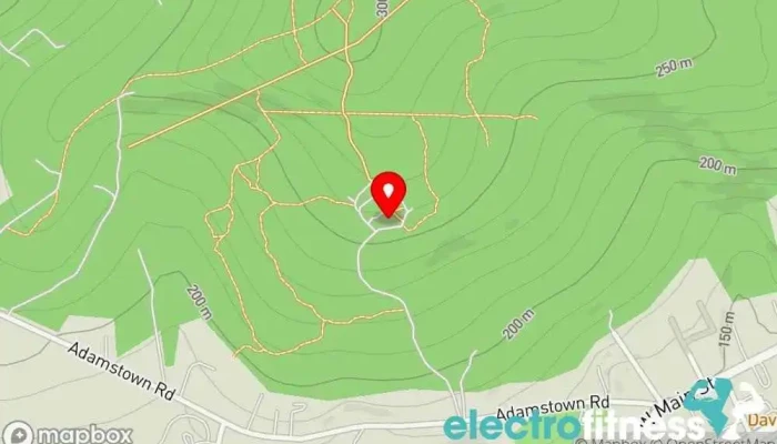 map of Boulder Ridge Retreat Gym in Reinholds