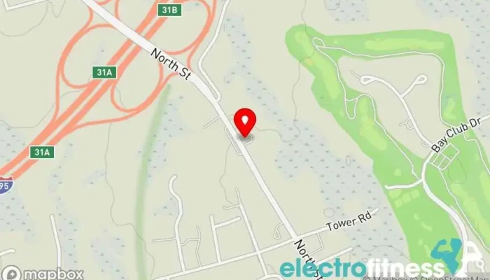 map of Boutique Fitness Mattapoisett Fitness center in Mattapoisett