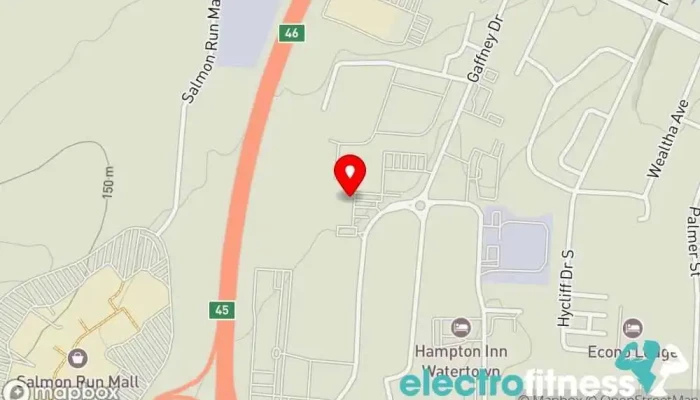 map of Brandie Freeman - Bfitjunky Studio Physical fitness program, Chiropractor, Health consultant, Massage therapist, Sauna, Sports massage therapist in Watertown