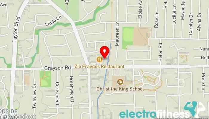 map of Bread & Butter Fitness Personal trainer in Pleasant Hill