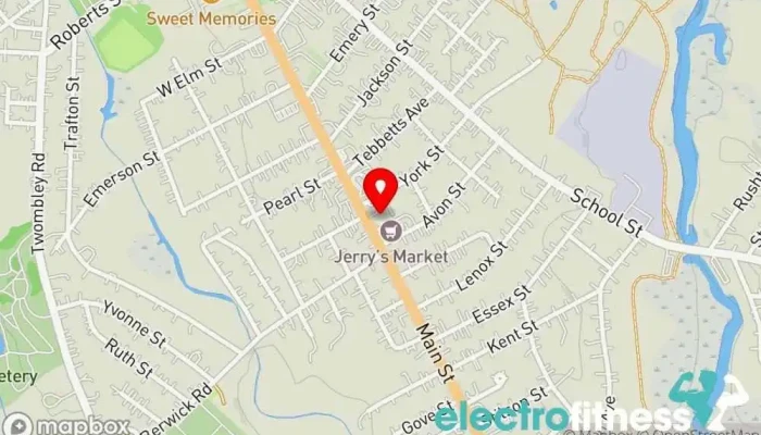 map of Brickhouse 24 hour Fitness Gym in Sanford