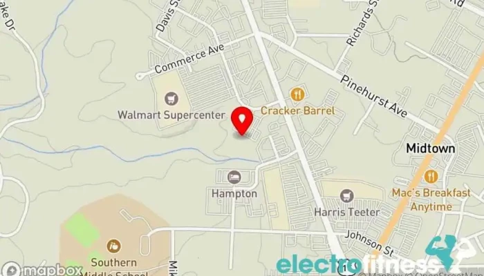 map of Burn Boot Camp Gym, Boot camp, Fitness center, Personal trainer, Physical fitness program, Wellness program in Aberdeen