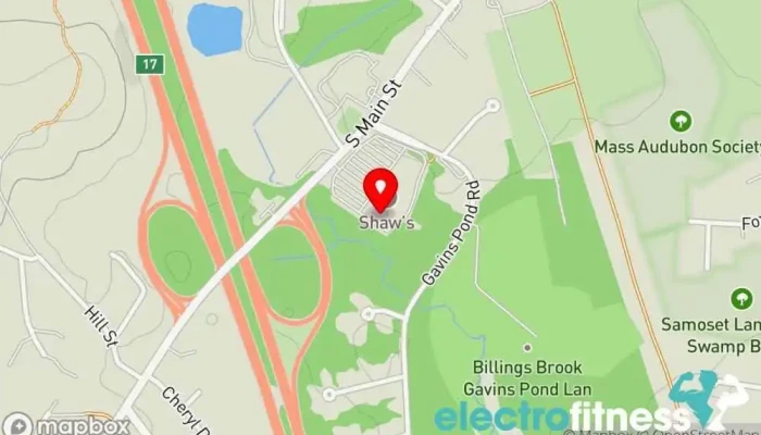 map of Burn Boot Camp Gym, Boot camp, Fitness center, Personal trainer, Physical fitness program, Wellness program in Sharon