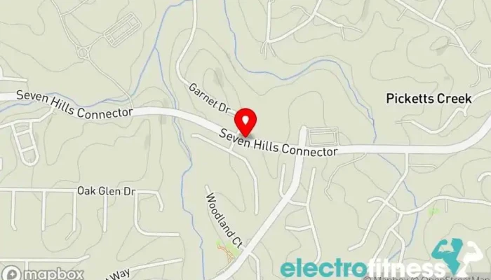 map of Burn Boot Camp Gym, Boot camp, Fitness center, Personal trainer, Physical fitness program, Wellness program in Acworth