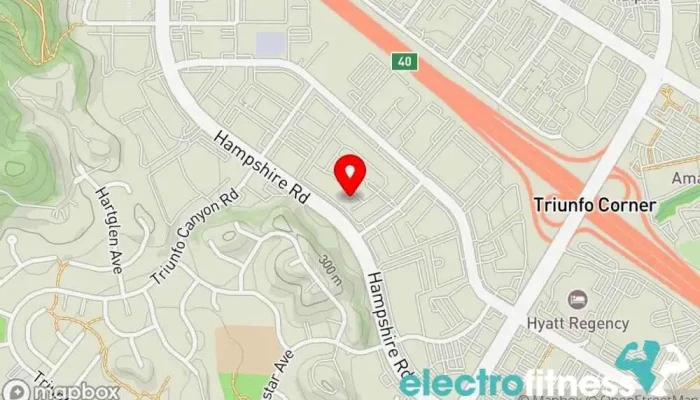 map of BurnFit Studio Personal trainer, Boxing gym, Gym, Physical fitness program, Weight loss service in Westlake Village