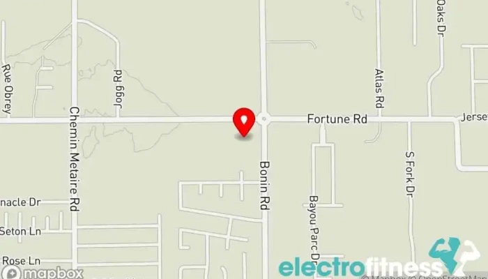 map of Cajun Fitness Gym, Nutritionist, Personal trainer, Physical fitness program in Youngsville