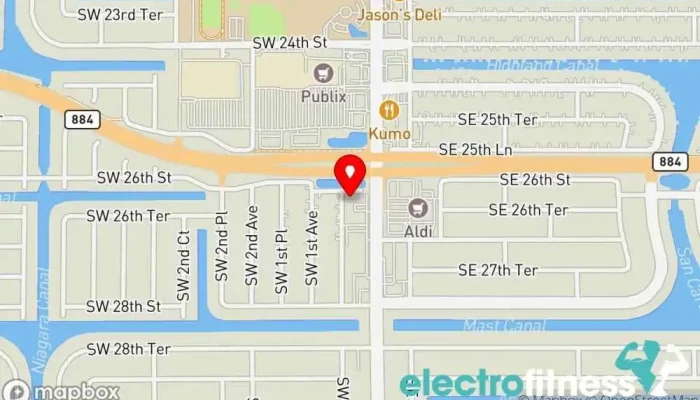 map of Cape Coral P-Fit | The Platinum Standard of Fitness Fitness center, Coaching center, Gym, Nutritionist, Personal trainer, Physical fitness program, Weight loss service, Weightlifting area in Cape Coral