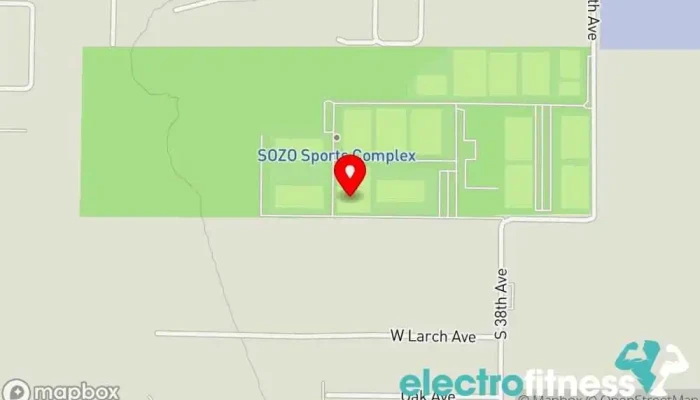 map of Champion Gymnastics and Athletics Gym in Yakima