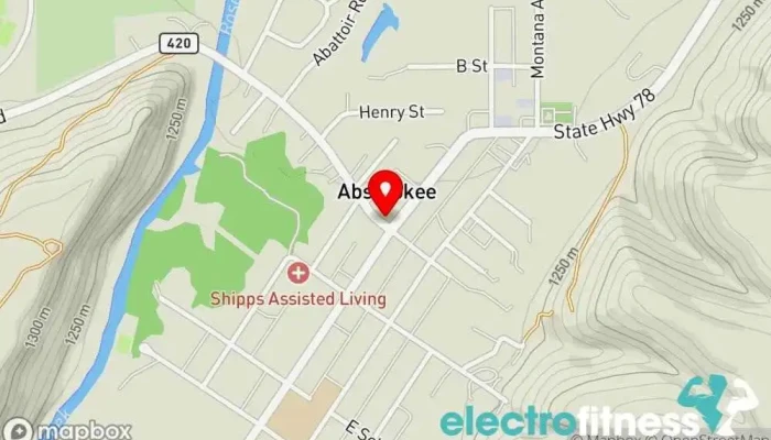 map of Chrome Bar Bar in Absarokee