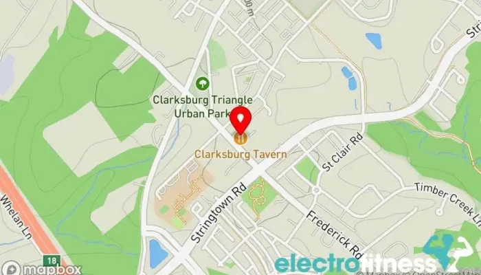 map of Clarksburg Strength & Fitness Gym, Fitness center, Personal trainer, Weight loss service in Clarksburg