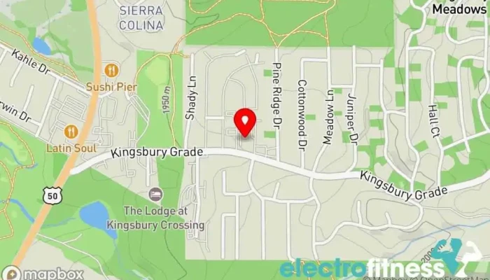 map of Club 100 Training Center Gym, Athletic club, Fitness center, Personal trainer, Weightlifting area in Stateline