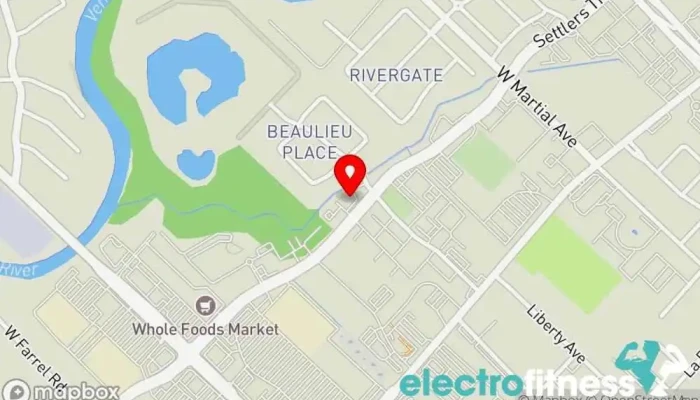 map of Club Pilates Pilates studio in Lafayette