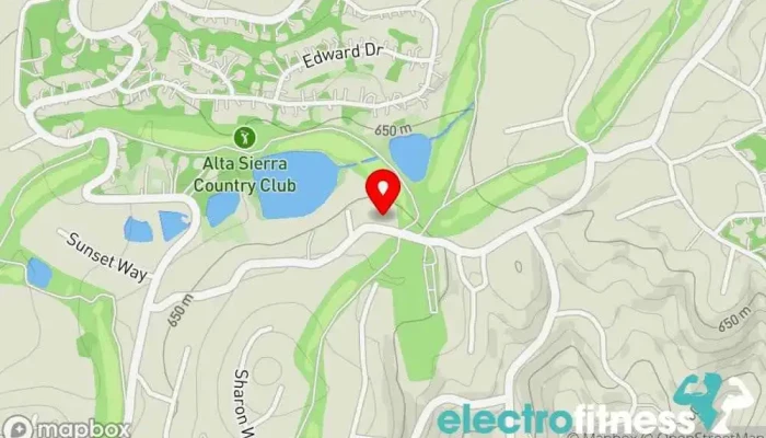 map of ClubHouse Fitness Gym in Grass Valley