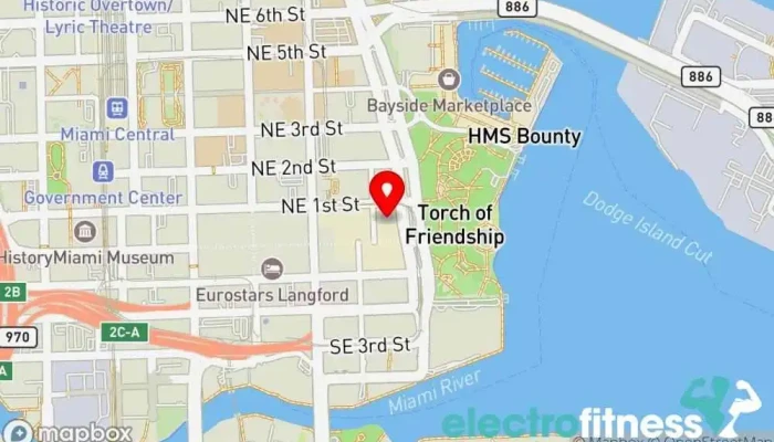 map of CMT Fitness ® Personal trainer, Fitness center, Nutritionist, Physical fitness program in Miami