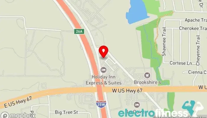 map of Comfort Inn & Suites Hotel in Alvarado