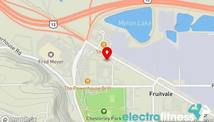 map of Comfort Suites Yakima Hotel in Yakima